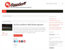Tablet Screenshot of njbaseball.net